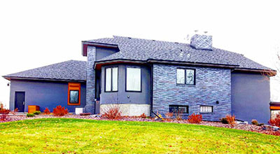 Exterior stucco and stone services in Red Deer, Alberta
