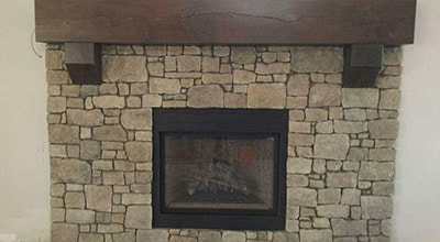 Stone fireplace services
