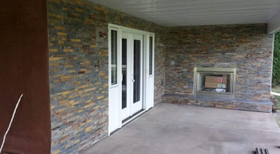 residential masonry in Calgary and Red Deer areas