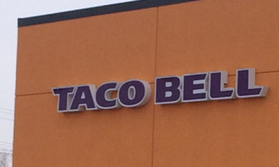 Taco Bell exterior construction services