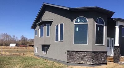exterior residential stone masonry services and stucco contractors